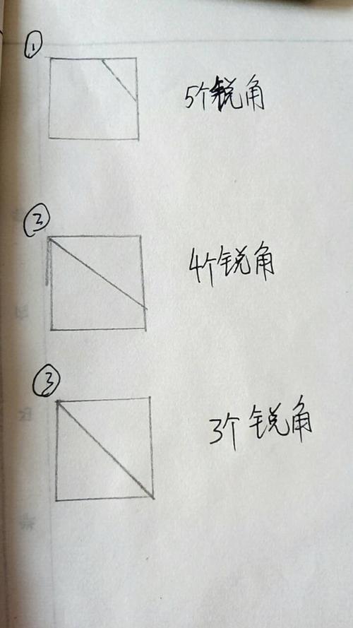 菱形剪掉一个角还剩几个角
