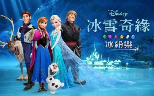 冰雪奇缘中的所有歌曲