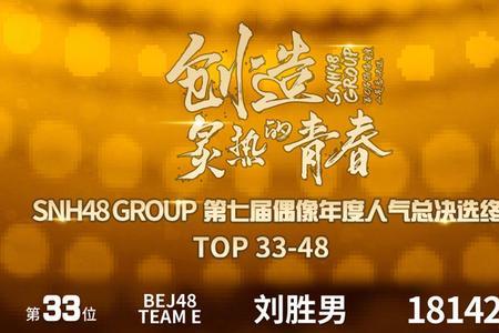 snh48总选是为了什么