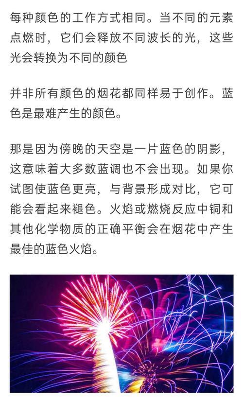 烟花内的成分是什么