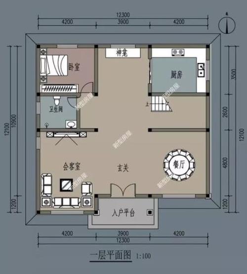 堂屋比院子高多少合适