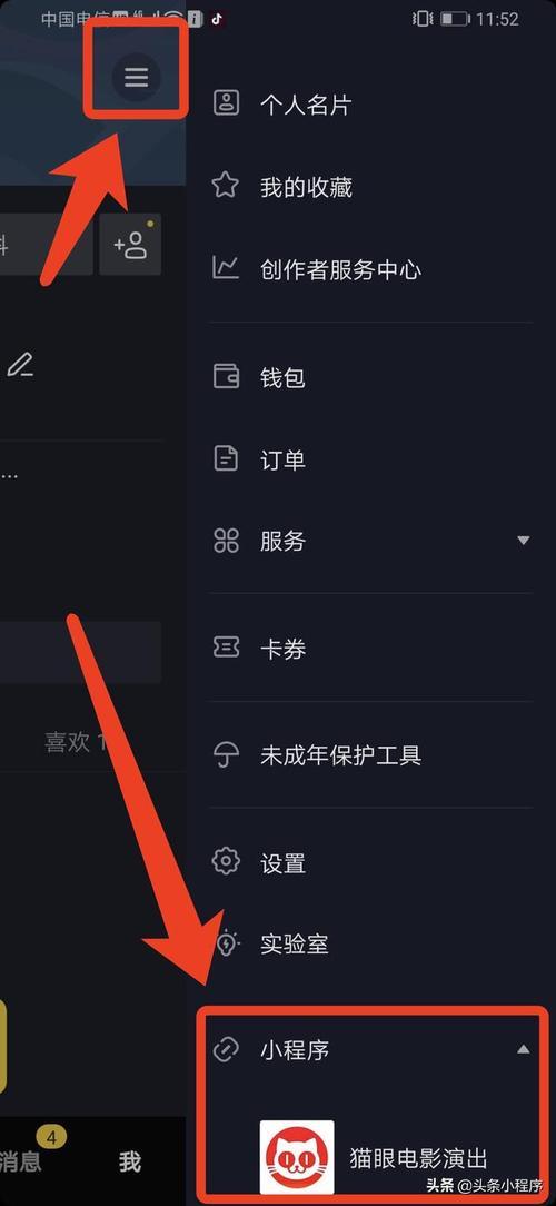 轻抖小程序入口