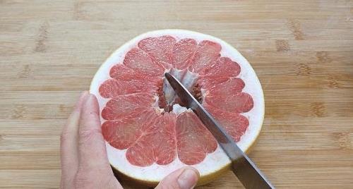 柚子切小技巧