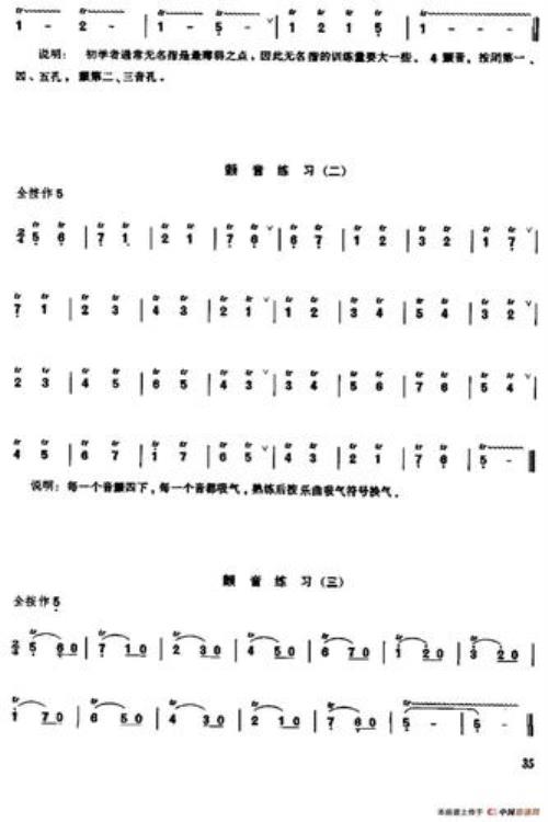 颤音练习的最简单方法