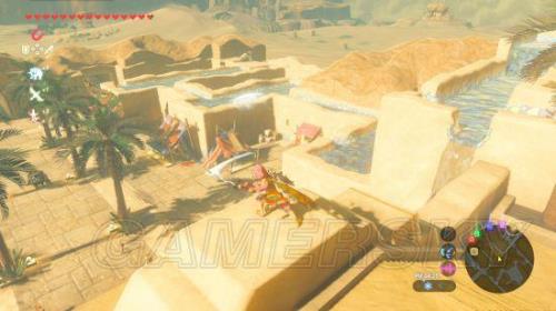 塞尔达沙漠怪兽位置