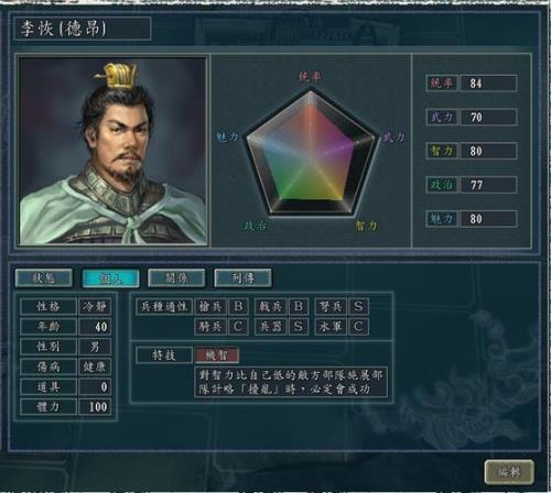三国志11曹彰值不值培养