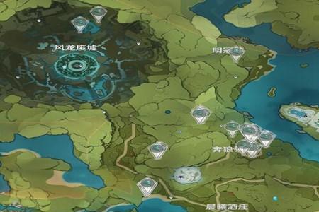 原神兽境之狼全地图刷新点