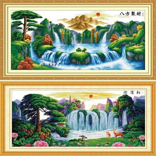 形容绣十字绣鹤美的句子