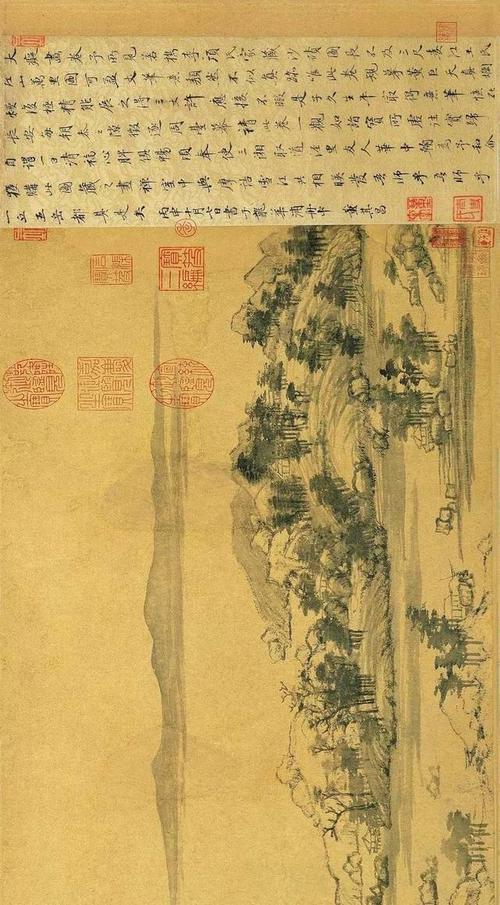 富春山居图鉴赏及感受