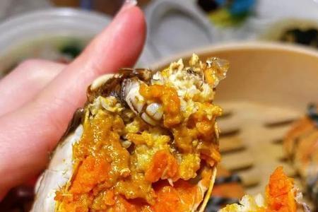 螃蟹壳上有孔洞，可以吃吗