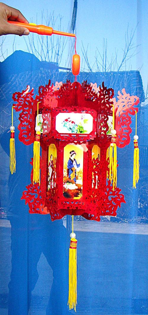 三片灯笼拼装步骤