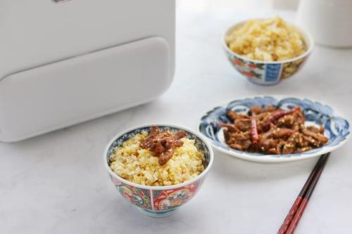 一家三口蒸多少米饭