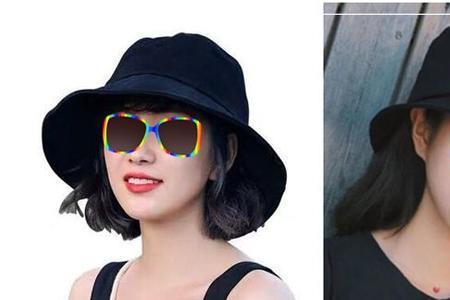 大脸适合什么帽子