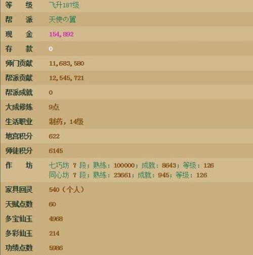 大话2功绩点有什么用