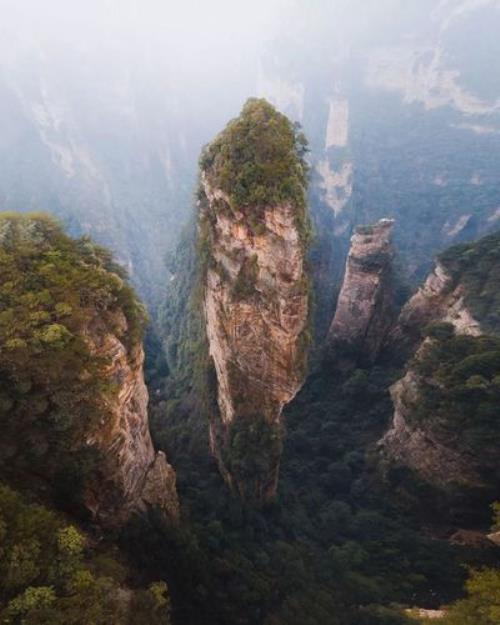 阿凡达哪个场景在张家界拍的
