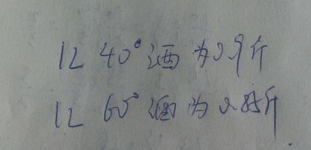 酒一盅一般是多少两啊
