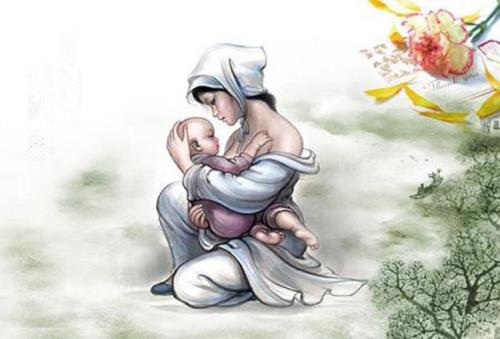 女本柔弱,为母则刚的下联是什么
