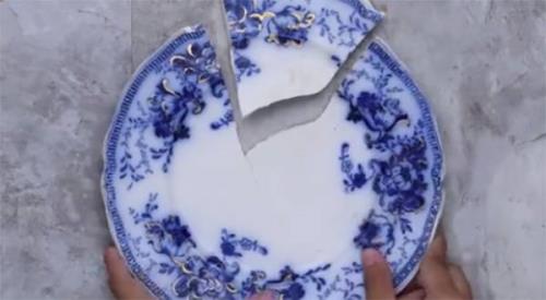 如何黏贴破碎陶瓷碗