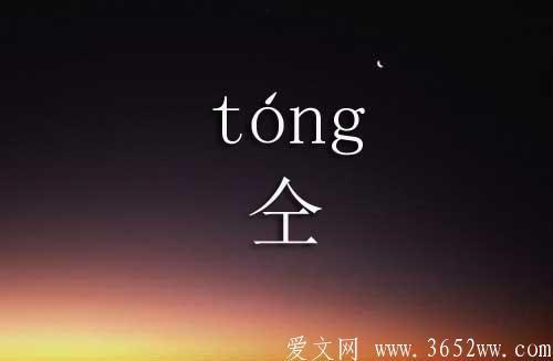石字加个仝念什么