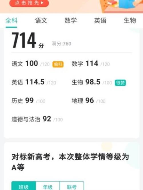 智学网成绩网状图怎么弄初一