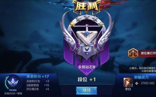 王者青铜到钻石有多少战力