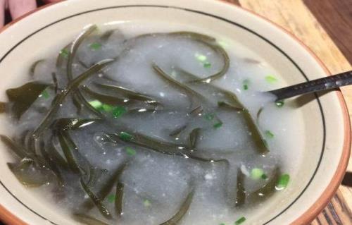羊血炖海带行吗