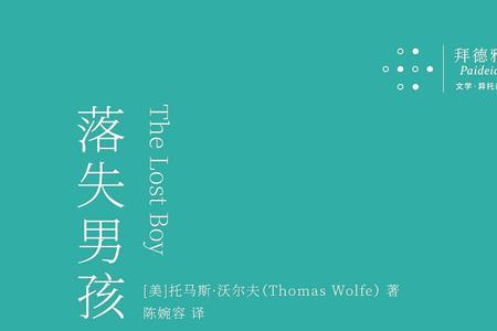 失落的小孩是什么意思