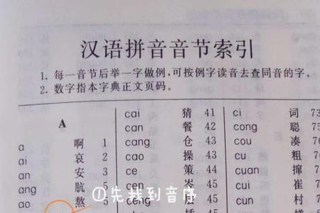 绳先查大写母再查音节什么