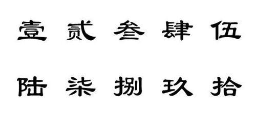 大写的仟怎么写