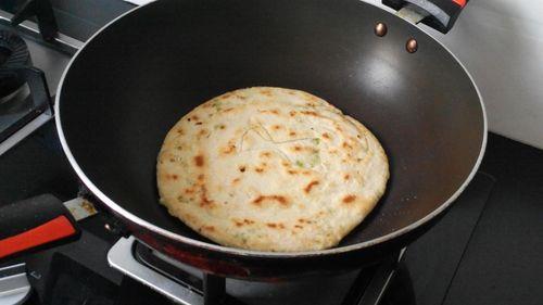 发面葱油饼的做法摆摊商用