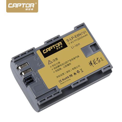 佳能lp-e6电池可以用在r6机身吗