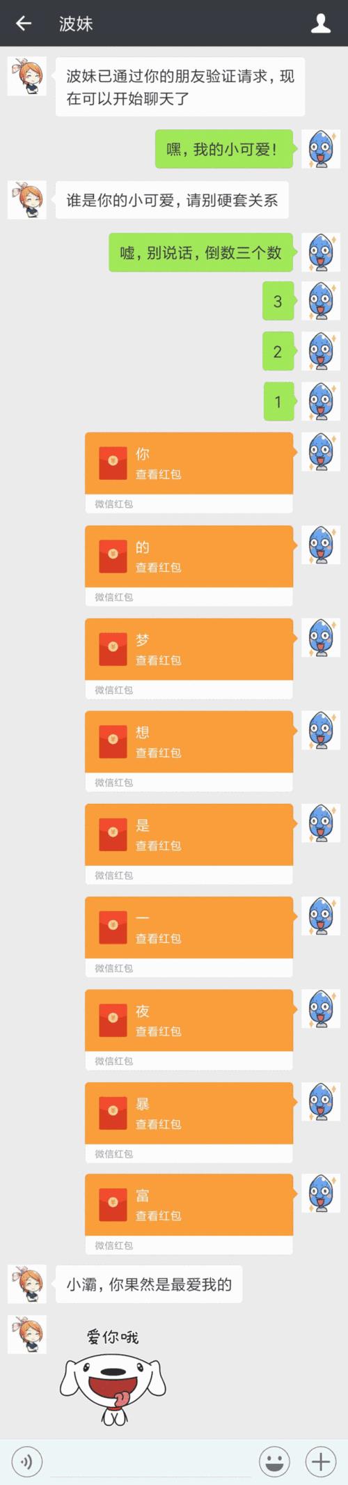 五一节给女友发多少红包