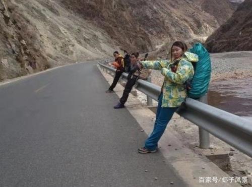 川藏线上的女人