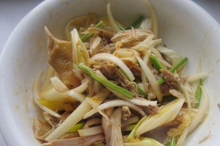 麻鸡酱面的正宗做法