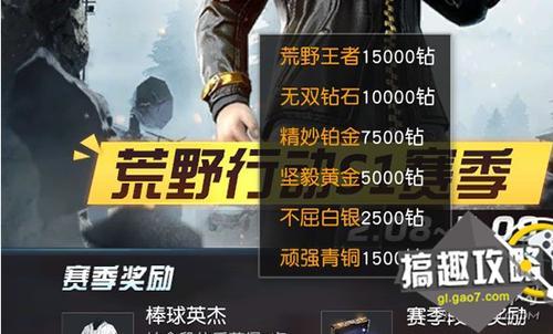 荒野行动多少级可以排位