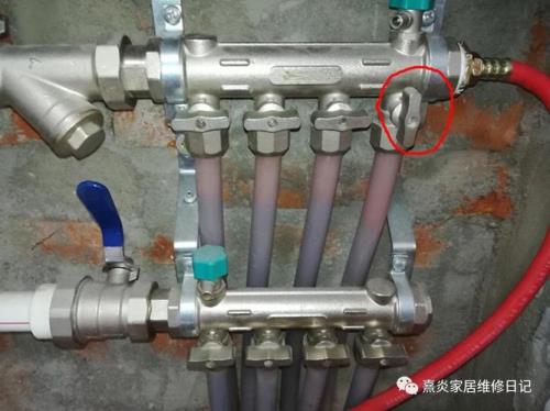地暖回水阀有吱吱声音正常吗