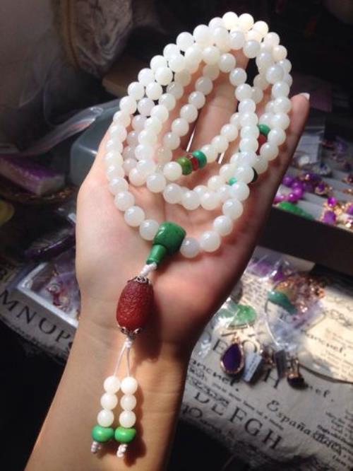 砗磲108颗怎么戴