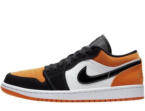 aj1黄橙脚趾鞋带绑法