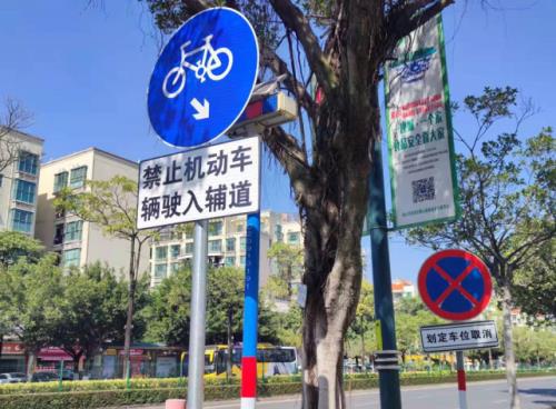 有禁停标志路段辅路可以停车吗