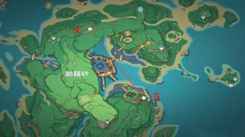 原神稻妻宝箱重复刷新点
