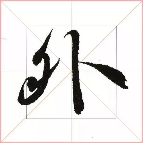 点在右上方先写点的字