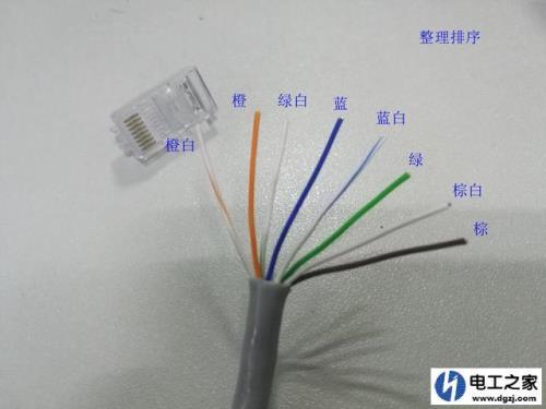 白橙网线接法