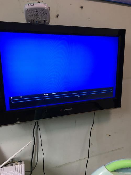 长虹电视机3D55B4500iD开机后一直显示logo