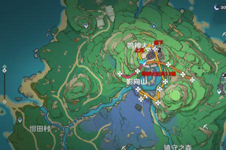 原神怎么上鸣神大舍屋顶