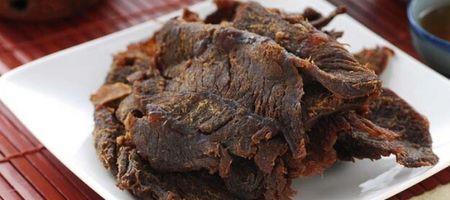 牛肉干先蒸还是先晒