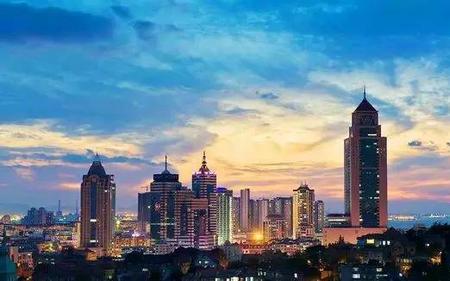 青岛正南方有哪些城市