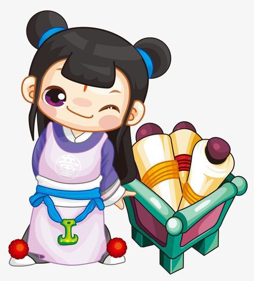 古代有女书童吗