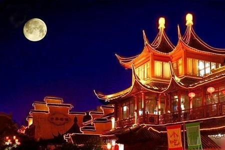 园中赏月小窗前打二字节日