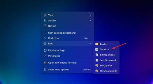 windows11刷新图标怎么变小