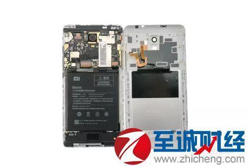 红米note3拆开手机看内存多大